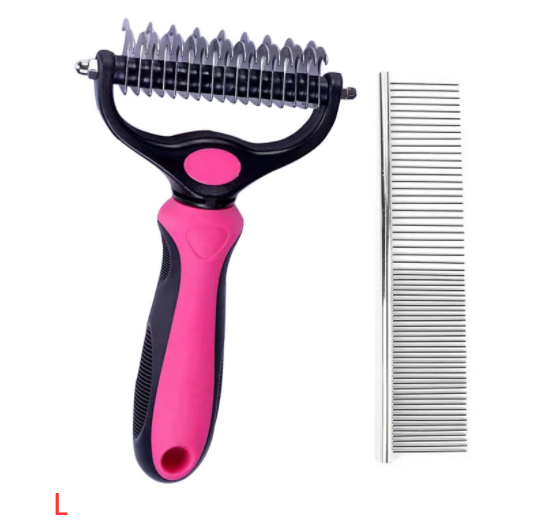 Double Sided Deshedding Brush