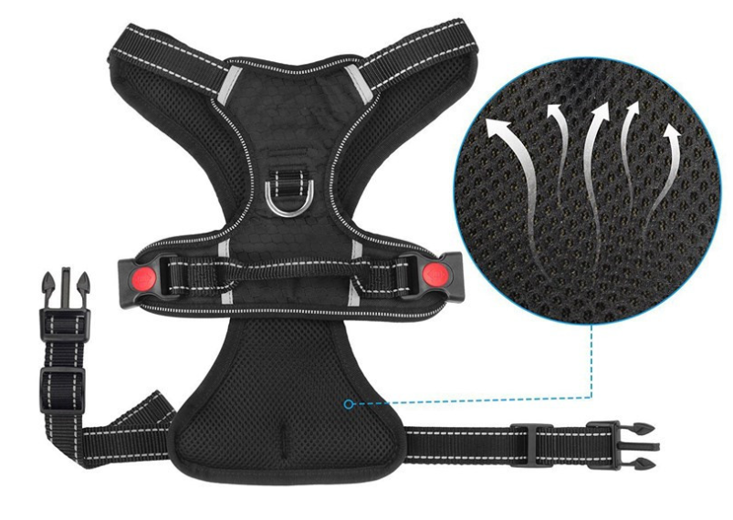 Padded Dog Vest Harness