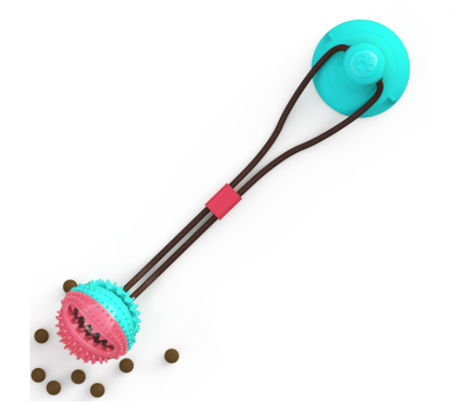 Suction Cup Tug Ball Toy