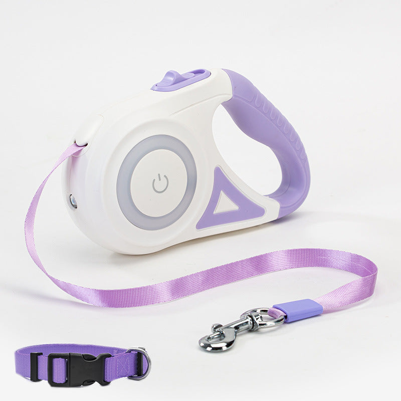 LED Dog Retractable Leash