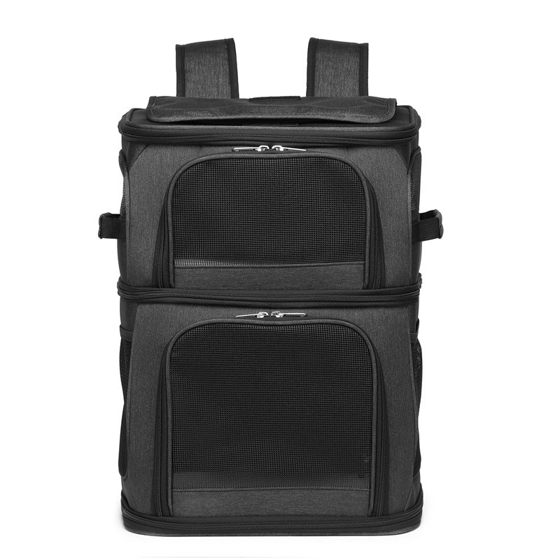 Double-Compartment Pet Carrier