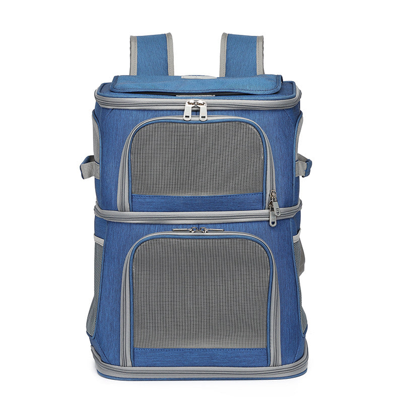 Double-Compartment Pet Carrier